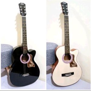 gitar Yammaha Kenip Gratis PACKING KAYU - hitam